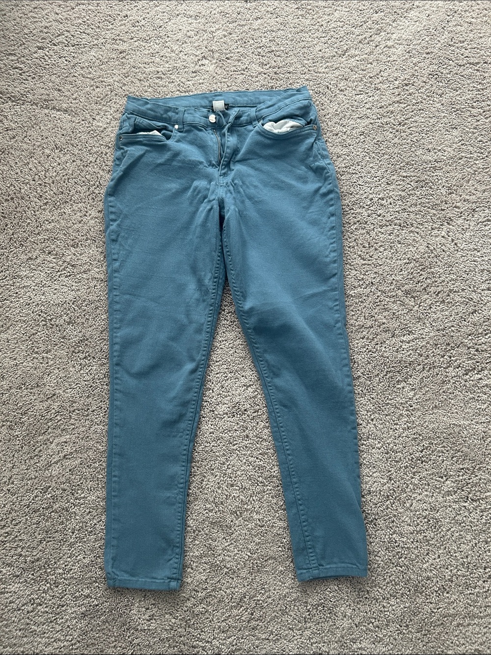 VENUS Teal Skinny Jeans - Slim Stretch Fit